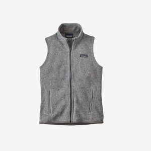 women’s patagonia better sweater vest in gray